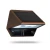Deck rail solar lights can also be installed on 4x4 fence posts and larger, walls and marine docks.