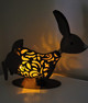Bunny Rabbit Solar Statue Light Named Honey | 18 Inches Long