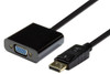 DYNAMIX 0.2m DisplayPort to VGA Female Cable Adapter.
