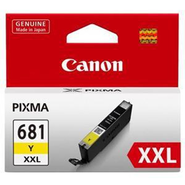 Canon CLI681XXLY Extra High Yield Yellow Ink Cartridge