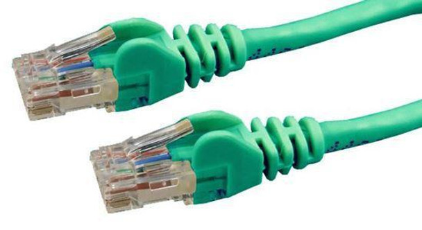 DYNAMIX 5m Cat6 Green UTP Patch Lead (T568A Specification)
