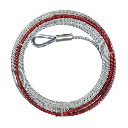Steel Wire Winch Rope 40 ft. for SP 35/45 Winches - 90-24599