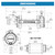 SI8000 8000lb Standard Drum Hydraulic Winch Blue Gray - S100428 SI8000 8000lb Standard Drum Hydraulic Winch Blue Gray - S100428