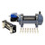 SI10000 10000lb Narrow Drum Hydraulic Winch Blue Gray - S100432