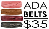 ADA Belts just $35!