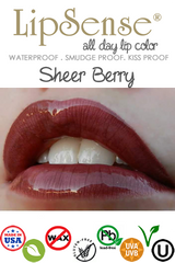 Sheer Berry is LipSense's #1 color every year!