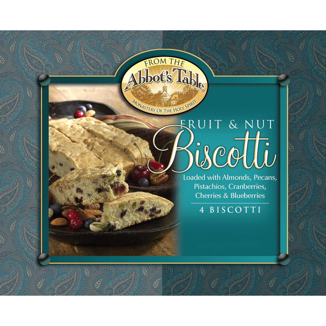 Monk's Biscotti Gift Box of 4