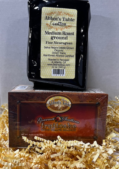 Coffee and Fruitcake Combo