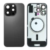 For-IPhone-16-Pro-Back-Cover-Glass-Black