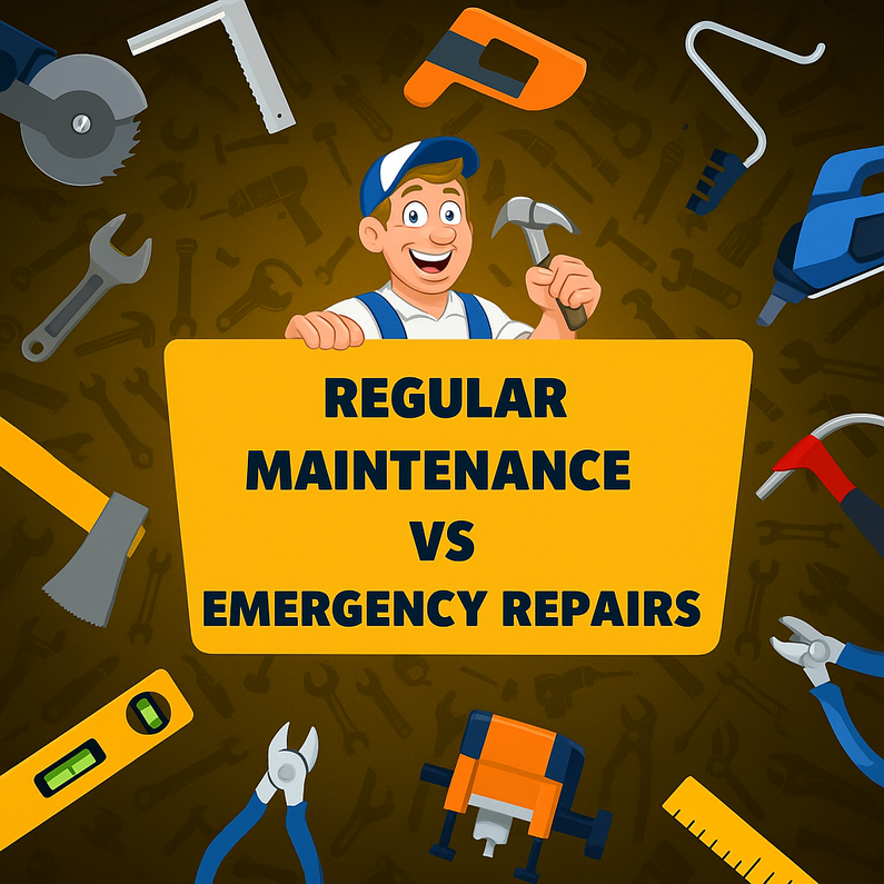Regular Device Maintenance Costs Less Than Emergency Repairs