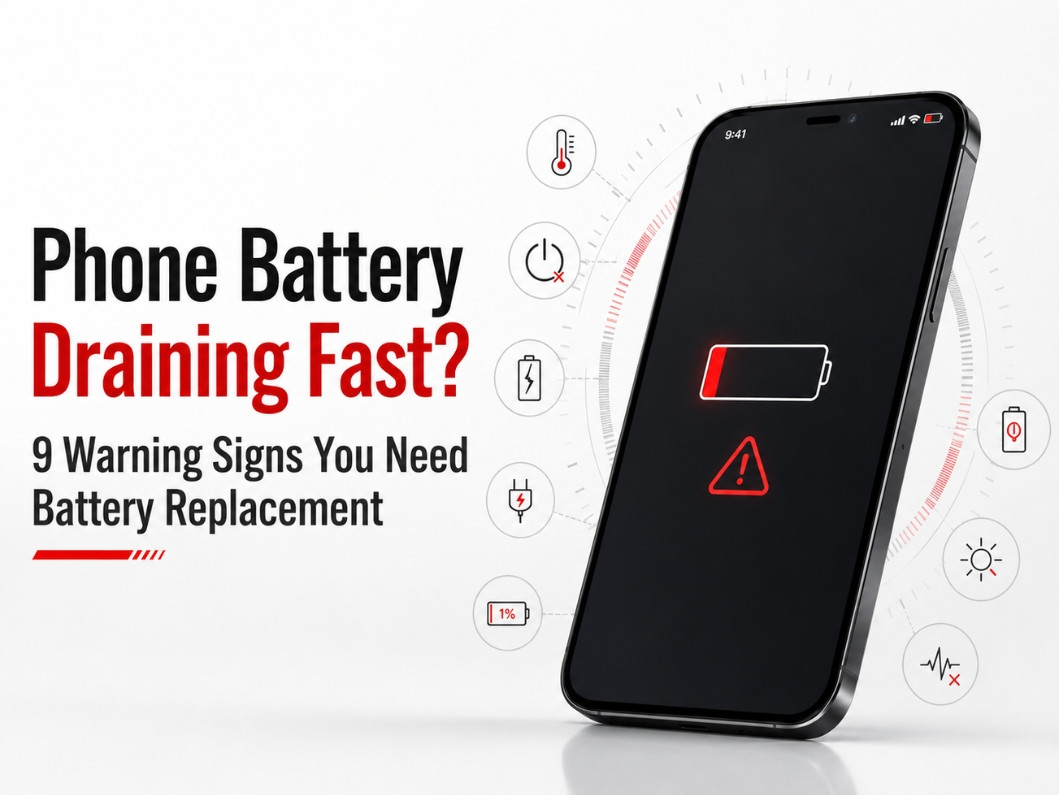  Phone Battery Draining Fast? 9 Warning Signs You Need Battery Replacement