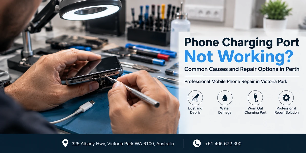 Phone Charging Port Not Working? Common Causes and Repair Options in Perth