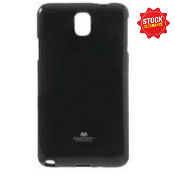 For Samsung Galaxy Note 3 N9000 N9005 Mercury Jelly Pearl Case Black