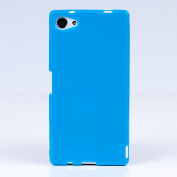 For Sony Z4 Compact / Z4 Mini Rubber Case Blue