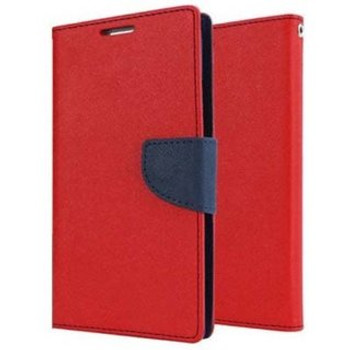 For Samsung A5 SM-A510 Mercury Fancy Diary Case Red
