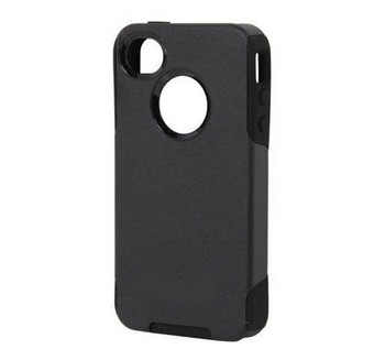 For iPhone 4/4S Fashion Case Commuter Black