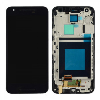 For LG Nexus 5 LCD and Touch Screen Assembly With Frame (Black)