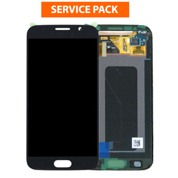 LCD Assembly for Samsung Galaxy S6 2015 (Black) Touch Screen Replacement (Service Pack)