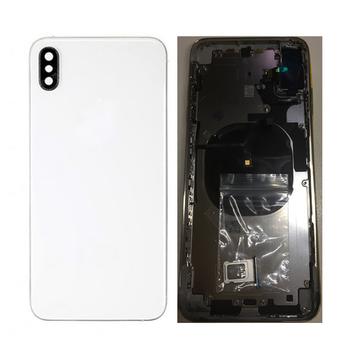 For iPhone XS Max Back Housing With Small Parts (White)