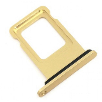 Sim Card Tray Holder for iPhone XR 2018 (Yellow)