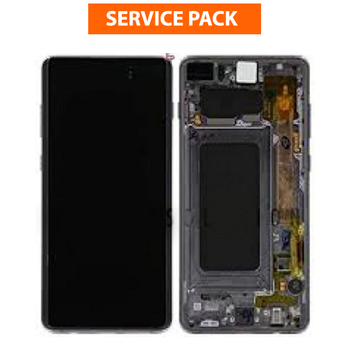 LCD Assembly for Samsung Galaxy S10 Plus (Black) Touch Screen Replacement (Service pack) LCD Assembly for Samsung Galaxy S10 Plus (Black) Touch Screen Replacement (Service pack)