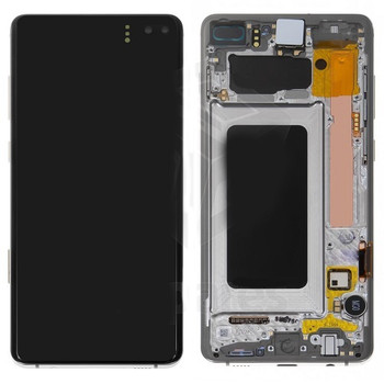 LCD Assembly for Samsung Galaxy S10 Plus (White) Touch Screen Replacement Refurb