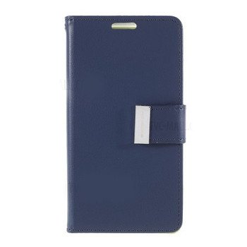 For iPhone 12 / 12 Pro Rich Diary Case Blue