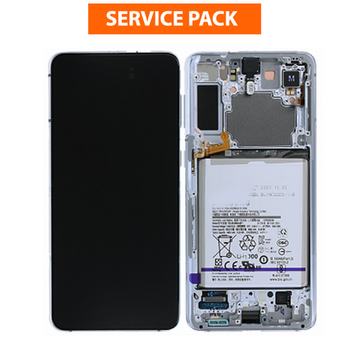 LCD Assembly for Samsung Galaxy S21 Plus in Western Australia (Silver) Touch Screen Replacement (Service Pack)