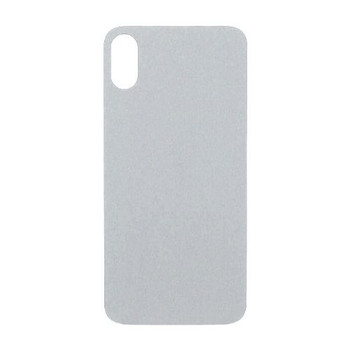 For iPhone XS Back Cover Grey (Big Hole)