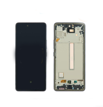 For Samsung Galaxy A53 5G SM-A536 LCD and Touch Screen Assembly With Frame (Black)