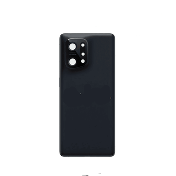 For Oppo Find X5 Back Cover With Camera Lens (Black)