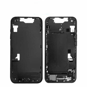 For iPhone 14 Back Housing With Small Parts (Black)
