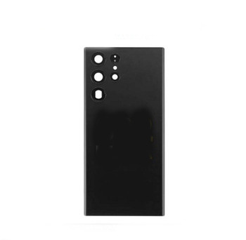 For Samsung Galaxy S22 Ultra Back Cover With Camera Lens (Black)