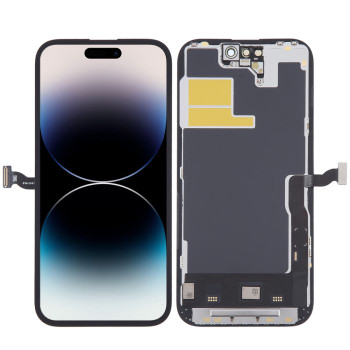 For iPhone 14 Pro Soft Oled and Touch Screen Assembly (Black)