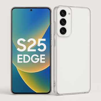 For Samsung Galaxy S25 Edge Hard & Clear Case