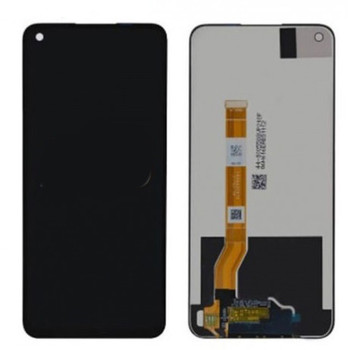 For Oppo A96 4G and Touch Screen Assembly (Black)