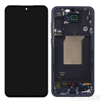 For Samsung Galaxy A55 OLED and Touch Screen Assembly With Frame