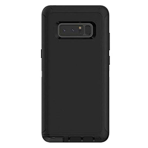 For Samsung Galaxy Note 8 Outer Defender Case Black