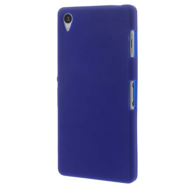 For Sony  Z3 Compact / Z3 Mini Rubber Case Blue