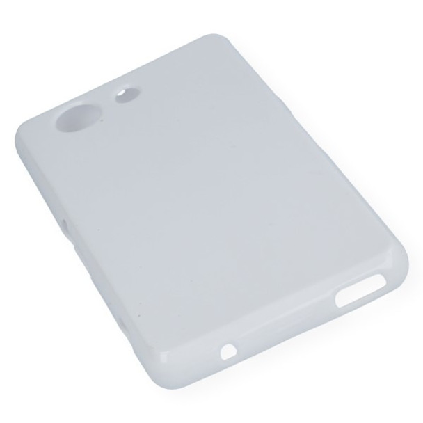 For Sony Z3  Rubber Case White