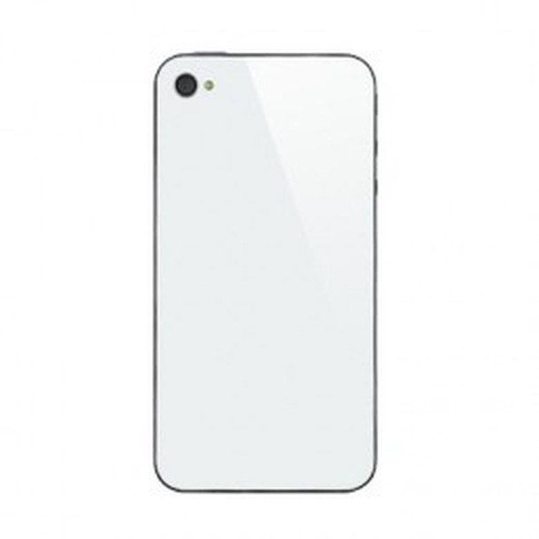 For iPhone 4 Back Cover White