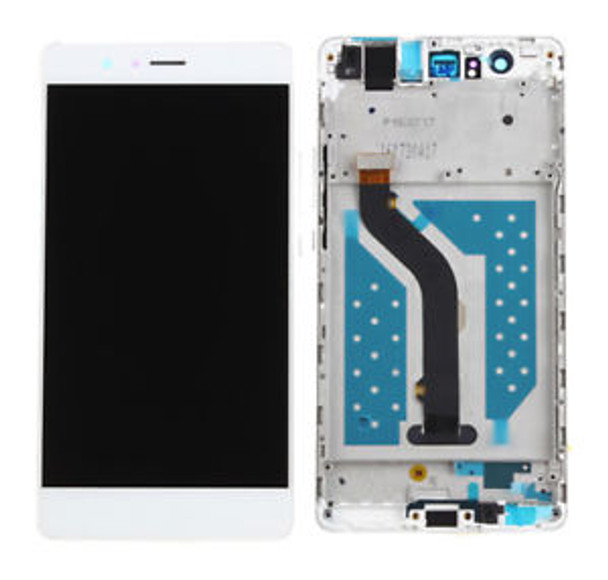 For Huawei P9 LCD and Touch Screen Assembly With Frame (White)