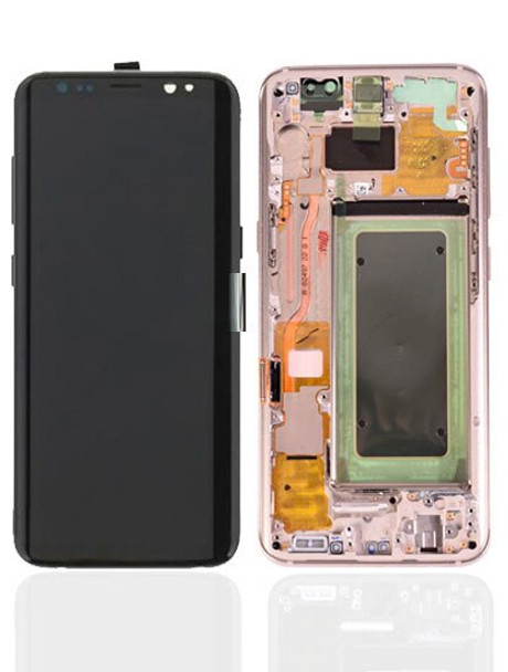 LCD Assembly for Samsung Galaxy S8 2017 (Gold) Touch Screen Replacement (Refurb)