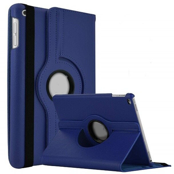 For iPad Air 360 Rotation Flip Case Blue