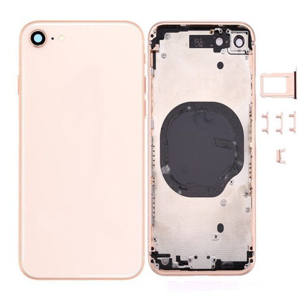 Back Housing replacement for iPhone 8 2017 / iPhone SE 2020 (Pink)