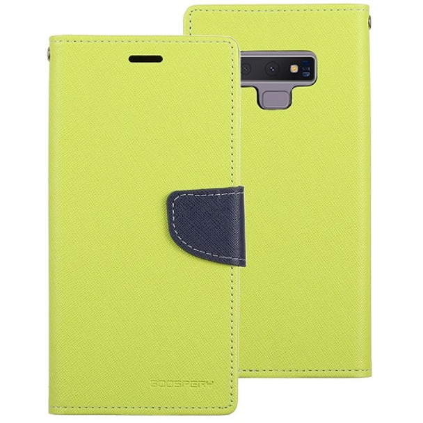 For Samsung Galaxy S10 Plus Mercury Fancy Diary Case Green