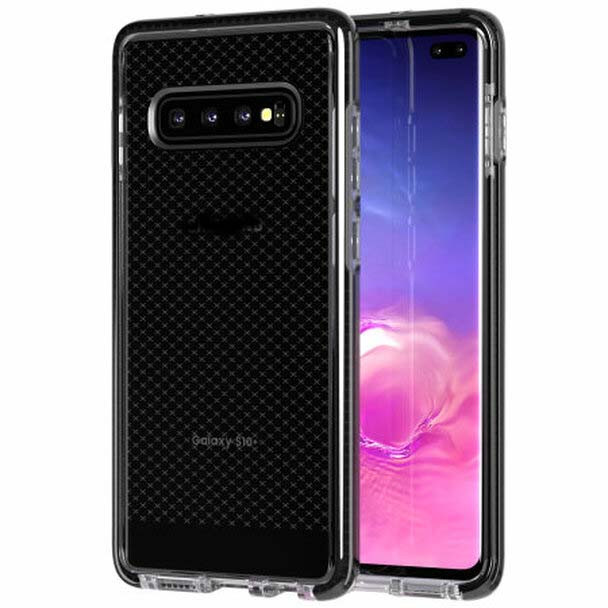 For Samsung Galaxy S10 Plus Tech 21 Without Logo Black