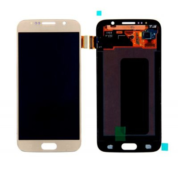 LCD Assembly for Samsung Galaxy S6 2015 (Gold) Touch Screen Replacement (Refurb)