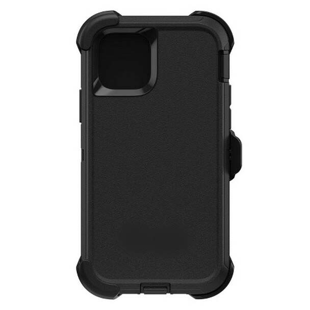 For iPhone 11 Pro Max Outer Defender Case Black