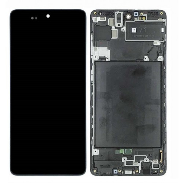 OLED Assembly for Samsung Galaxy A71 2019 Touch Screen Replacement (Original With Frame)